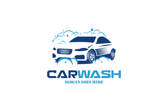 Download Flat Car Wash Logo Background. Best Logo - Flat car Collection