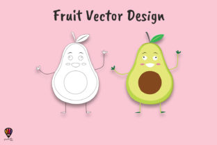 Download Cartoon Avocado Vector Illustration - Car Collection