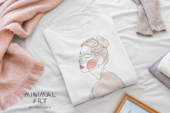Download Wall Art / Continuous Line, Woman - Premium Resources