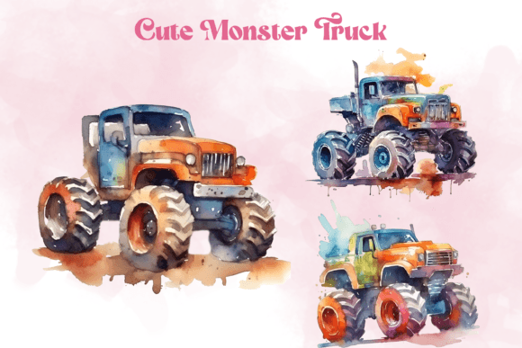 Download Monster Car Illustration - Premium Resources