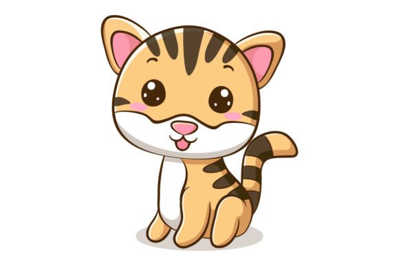 Download Vector Cute Cat Cartoon Character - Car Collection