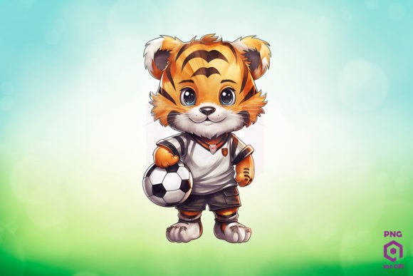Download Football Player Tiger Clipart PNG - Tiger Collection