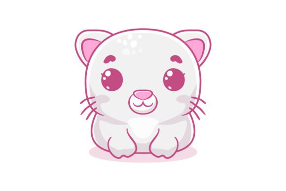 Download Vector Cute Baby Cat Cartoon Character - Car Collection