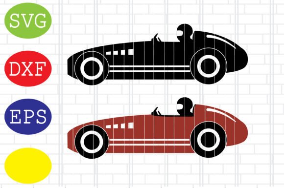 Download Vintage Car Svg, Retro Race Car Svg Eps - Car Collection