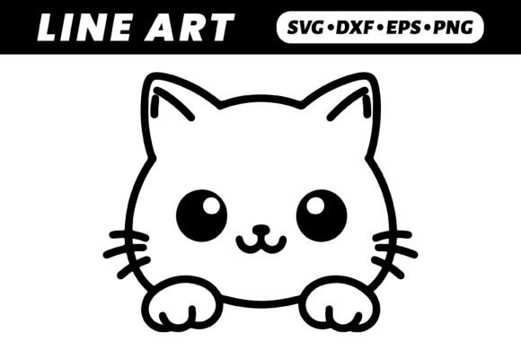 Download Adorable Kawaii Cat Cartoon Drawing - Car Collection