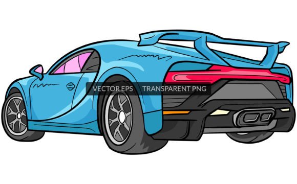 Download Luxury Racing Sport Car Illustration - Premium Bundle