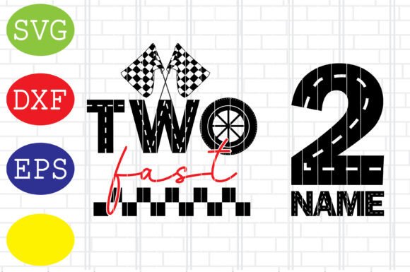 Download Two Fast Birthday Boy, Racing Car Svg - Car Collection