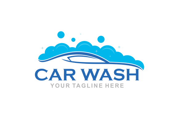 Download Flat Car Wash Logo Background. Best Logo - Flat car Collection